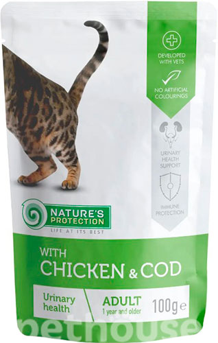 Nature's Protection Cat Urinary Health Chicken & Cod 