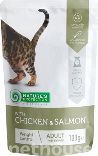 Nature's Protection Cat Weight Control Chicken & Salmon
