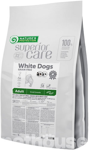 Nature's Protection Superior Care White Dog Grain Free Adult Small and Mini Breeds Insect, фото 2