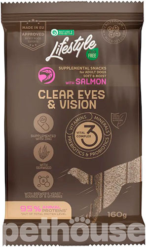 Nature's Protection Lifestyle Dog Snacks Clear Eyes & Vision With Salmon