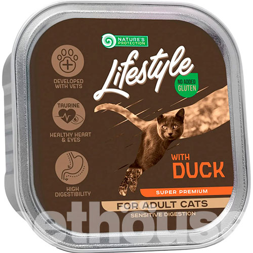 Nature's Protection Lifestyle Cat Adult Sensitive Digestion Duck