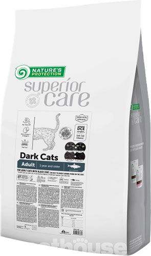 Nature's Protection Superior Care Dark Cats Grain Free Herring, фото 2