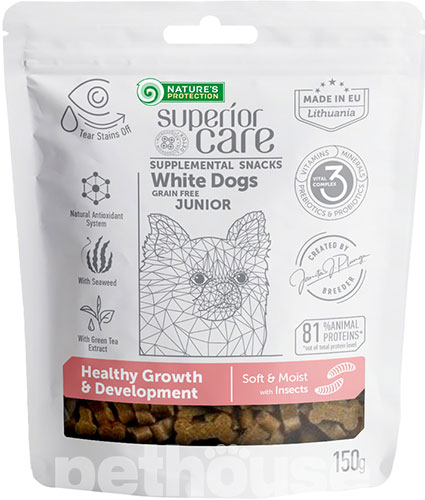 Nature's Protection Superior Care White Dogs Growth and Development