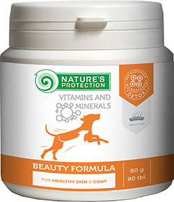 Nature's Protection Dog Beauty Formula витамины и добавки для собак ...
