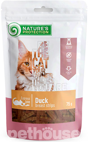 Nature's Protection Cat Snacks Duck Breast Strips
