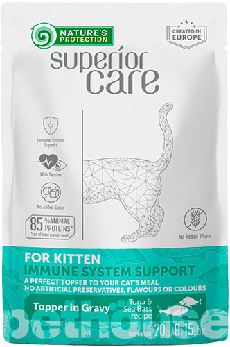 Nature's Protection Superior Care Kitten Immune System Support with Tuna & Sea Bass