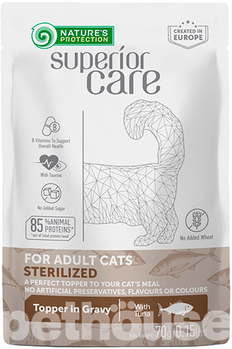 Nature's Protection Superior Care Cat Adult Sterilised with Tuna
