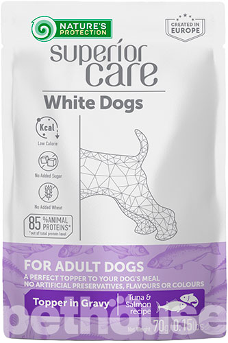 Nature's Protection Superior Care White Dog Adult with Tuna & Salmon