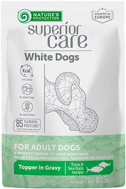 Nature's Protection Superior Care White Dog Adult with Tuna & Sea Bass