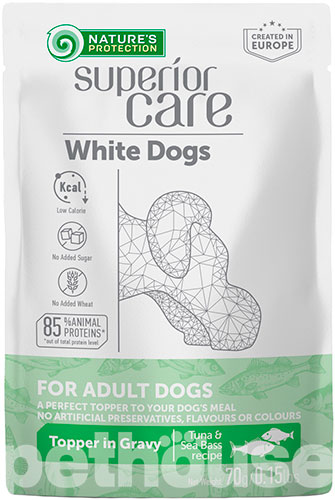 Nature's Protection Superior Care White Dog Adult with Tuna & Sea Bass