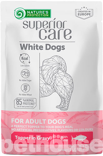 Nature's Protection Superior Care White Dog Adult with Tuna