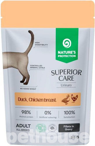 Nature's Protection Superior Care Grain Free Cat Adult Urinary with Duck, Chicken Breast and Cranberries Nature's Protection Superior Care Grain Free Cat Adult Urinary with Duck, Chicken Breast and Cranberries