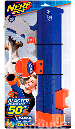 Nerf Dog Medium Tennis Ball Blaster Бластер для метання м’ячів, фото 4