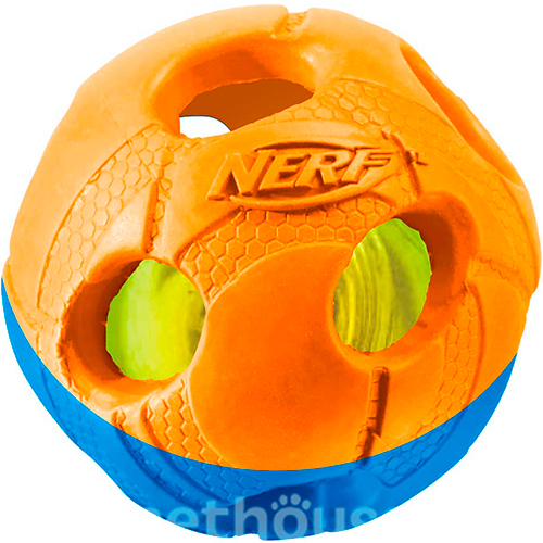 Nerf LED Bash Ball М’яч, що світиться, для собак