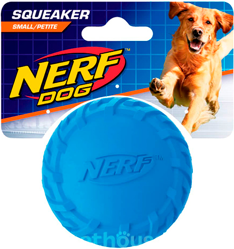 Nerf Tire Squeak Ball Мяч с пищалкой для собак, фото 2
