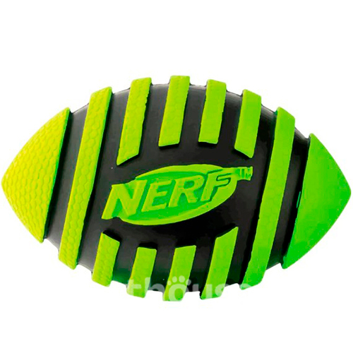 Nerf Spiral Squeak Football Спиральный мяч для собак
