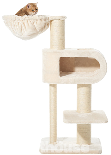 Nobby Игровая когтеточка-комплекс "Tove", кремовая