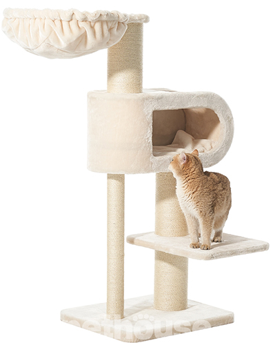 Nobby Игровая когтеточка-комплекс "Tove", кремовая