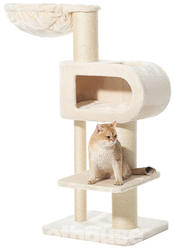 Nobby Игровая когтеточка-комплекс "Tove", кремовая