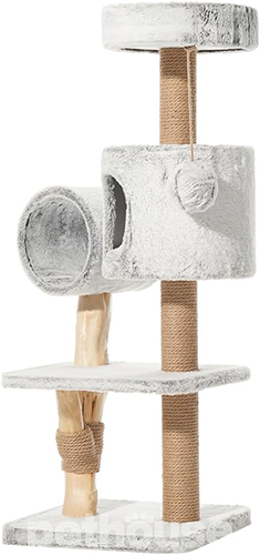 Nobby Игровая когтеточка-комплекс "Runa", светло-серая