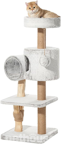 Nobby Игровая когтеточка-комплекс "Runa", светло-серая