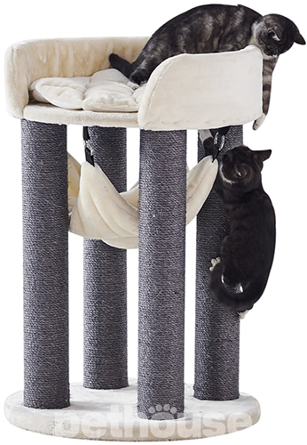 Nobby Игровая когтеточка-комплекс "Ela", кремовая