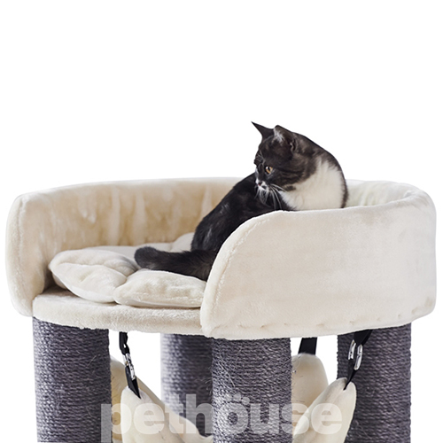 Nobby Игровая когтеточка-комплекс "Ela", кремовая