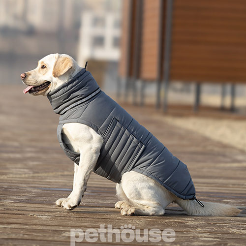 Noble Pet Bobby Navy Пуховик для собак, серый Noble Pet Bobby Navy Пуховик для собак, серый