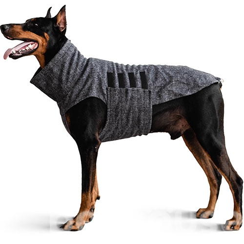 Noble Pet Patrick Grey Пальто для собак, серое, фото 5