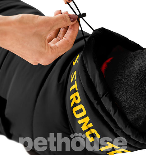 Noble Pet Bobby Bravery Black Пуховик для собак, чорний, фото 5