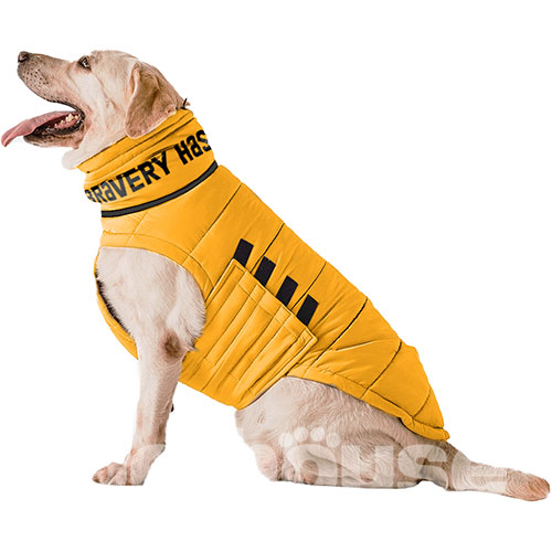Noble Pet Bobby Bravery Yellow Пуховик для собак, жовтий, фото 2
