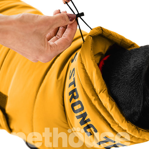 Noble Pet Bobby Bravery Yellow Пуховик для собак, жовтий, фото 3