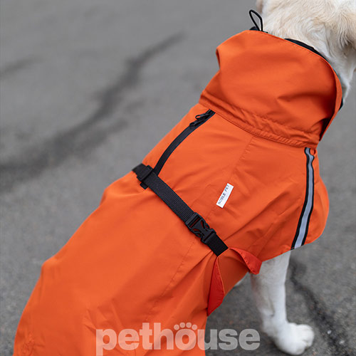 Noble Pet Rio Orange Дощовик для собак, помаранчевий Noble Pet Rio Orange Дощовик для собак, помаранчевий