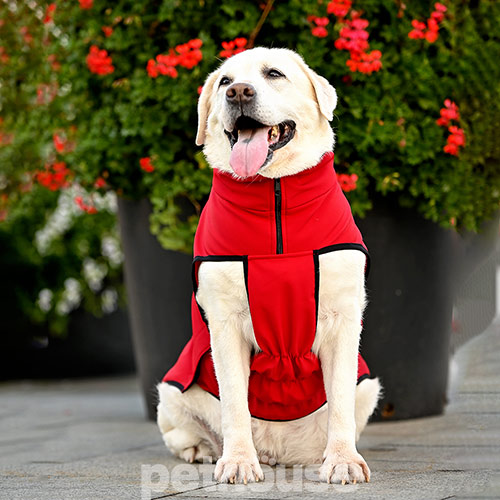 Noble Pet Softshell Ostin Navy Жилет для собак, червоний