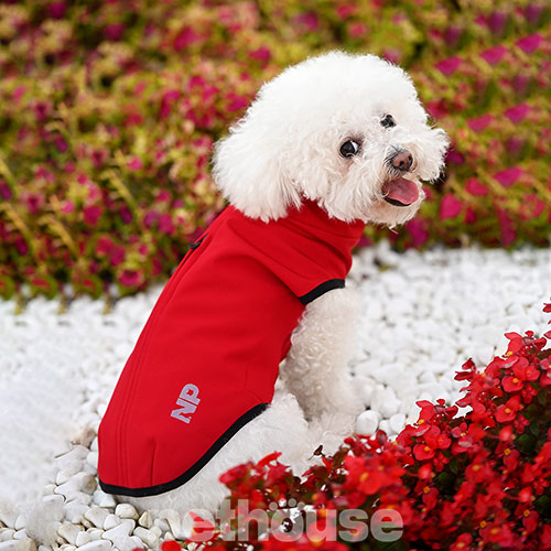Noble Pet Softshell Ostin Navy Жилет для собак, червоний