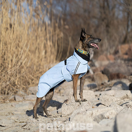 Noble Pet Rio Light Blue Дождевик для собак, голубой