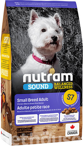 Nutram S7 Sound Balanced Wellness Small Breed Adult Dog