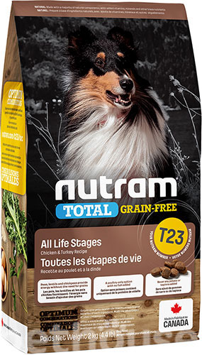 Nutram T23 Total Grain-Free Turkey, Chicken & Duck Dog