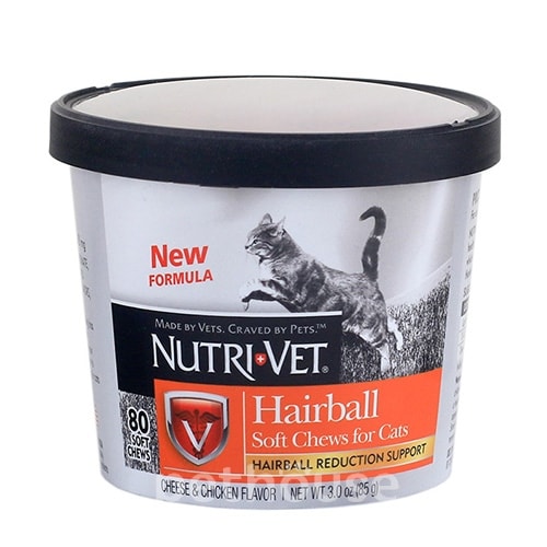 Nutri-Vet Hairball, мягкие таблетки