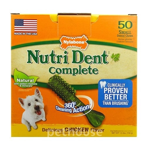 Nylabone Nutri Dent Chicken Small - ласощі для чистки зубів собак, фото 2