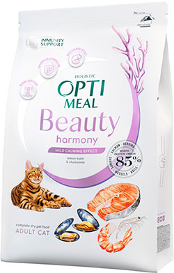 Optimeal Cat Beauty Harmony Mild Calming Effect