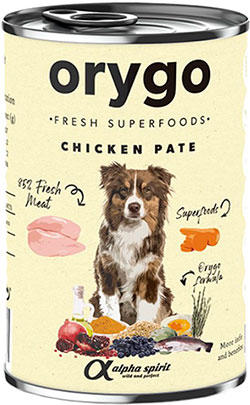 Orygo Dog Adult Chicken & Carrots Pate
