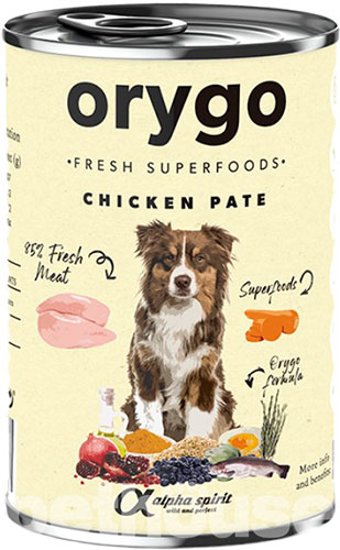 Orygo Dog Adult Chicken & Carrots Pate