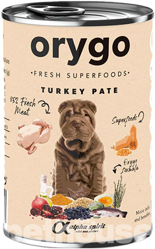 Orygo Dog Adult Turkey & Pumpkin Pate