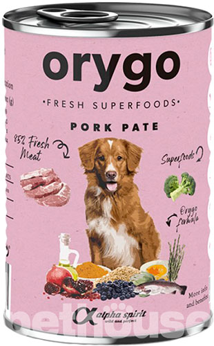 Orygo Dog Adult Pork & Broccoli Pate