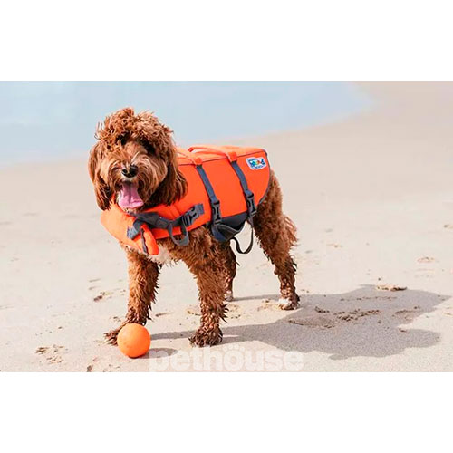 Outward Hound Granby Splash Рятувальний жилет для собак, помаранчевий