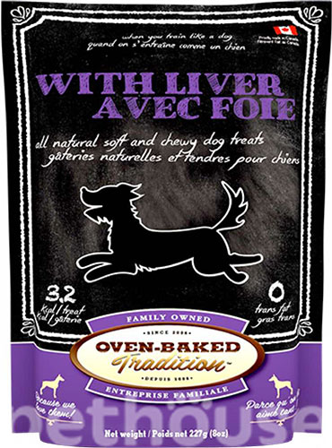 Oven-Baked Tradition Лакомства с печенью для взрослых собак