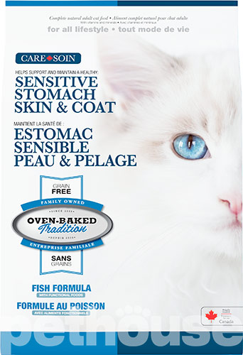 Oven-Baked Tradition Cat Adult Skin & Stomach Fish Grain Free