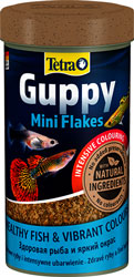 Tetra Guppy Корм для гуппи, хлопья
