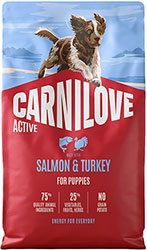 Carnilove Active Puppy Salmon & Turkey